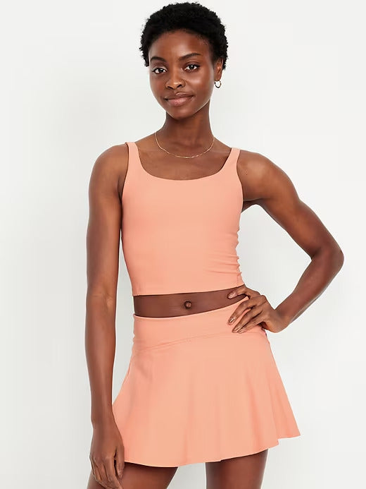 Old Navy Light Support PowerSoft Longline Sports Bra