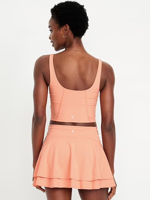 Old Navy Light Support PowerSoft Longline Sports Bra