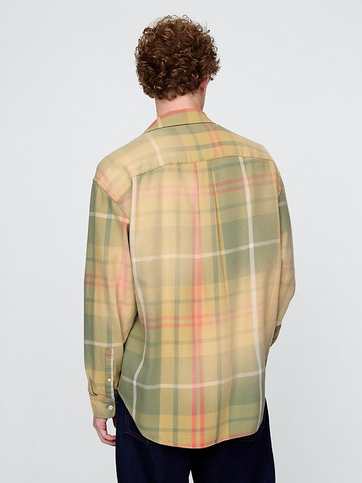 Gap Sunwashed Twill Big Shirt