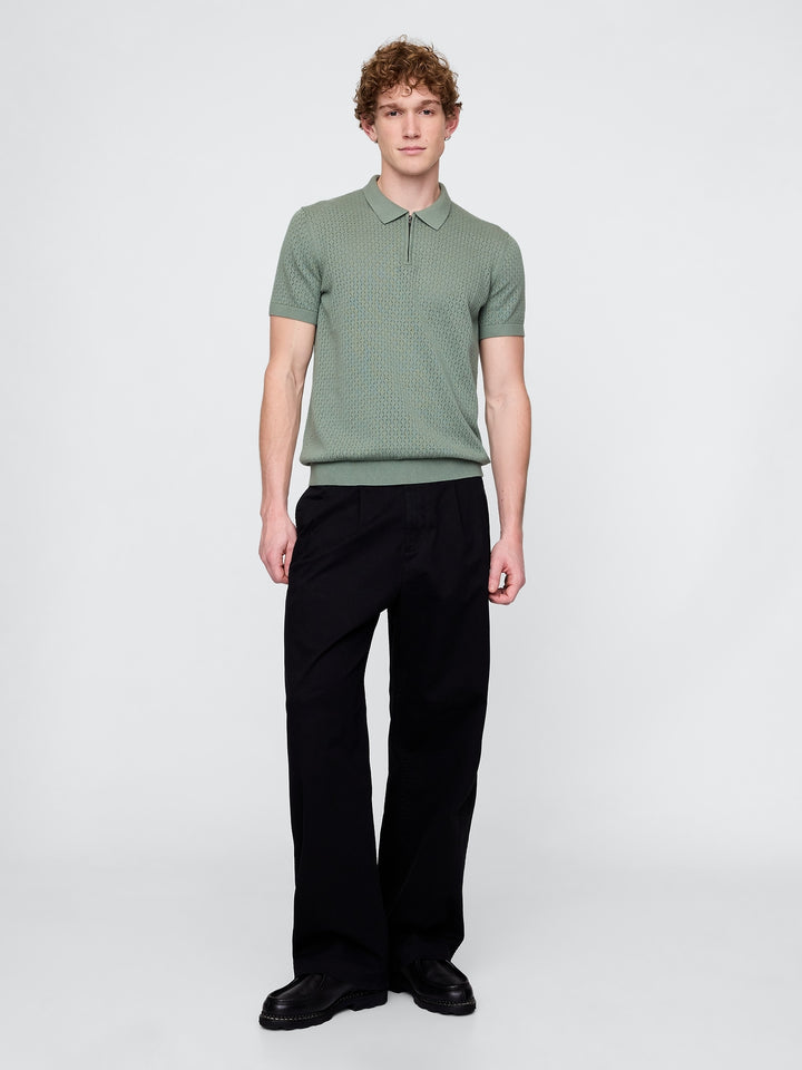 GAP Crochet Polo Shirt