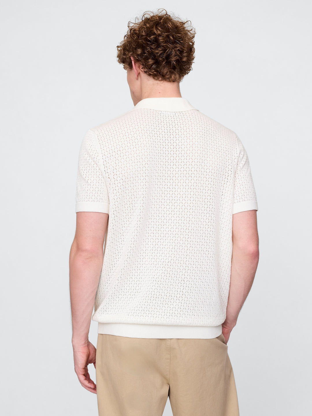 GAP Crochet Polo Shirt