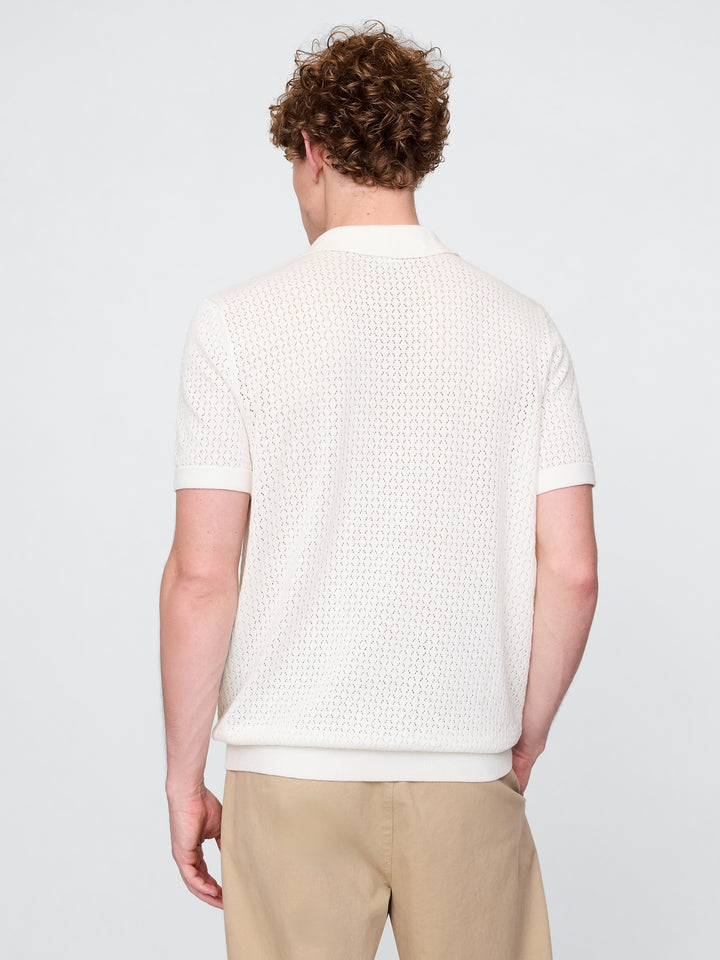 GAP Crochet Polo Shirt