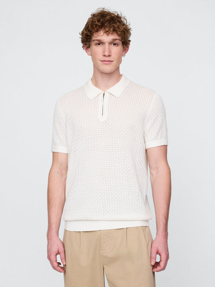 GAP Crochet Polo Shirt