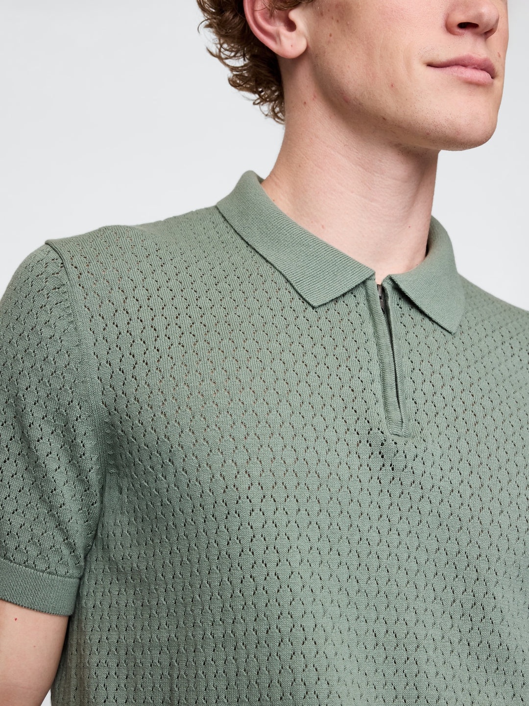 GAP Crochet Polo Shirt
