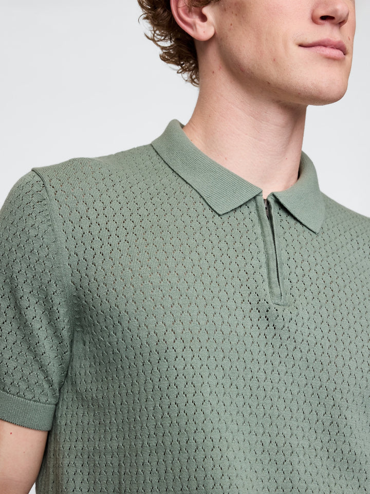 GAP Crochet Polo Shirt