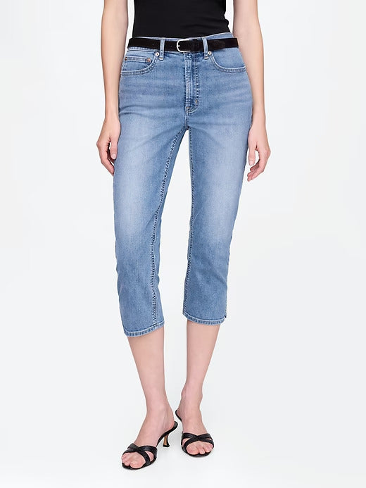 Gap High Rise Capri Jeans