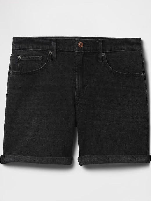 Gap 5" Mid Rise Denim Girlfriend Shorts