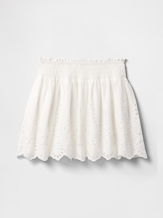 Gap Smocked Mini Skirt