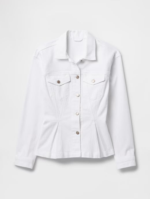 Gap Peplum Denim Jacket