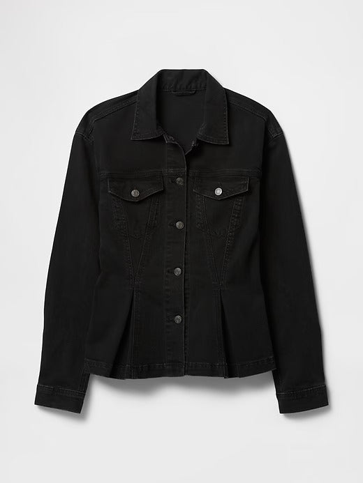 Gap Peplum Denim Jacket