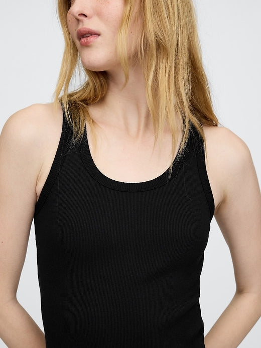 Gap Rib Midi Dress