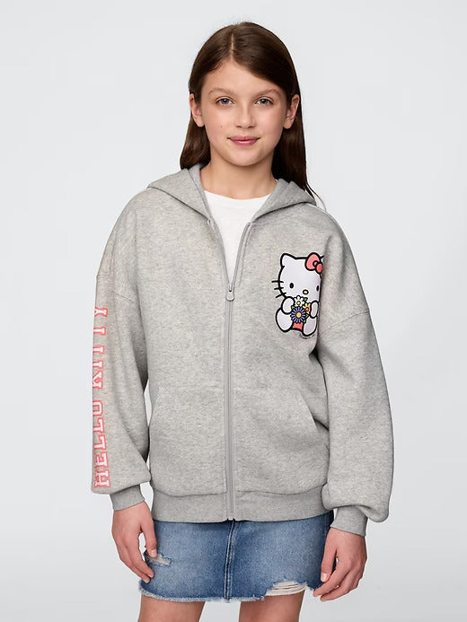 Gap Kids VintageSoft Hello Kitty Zip Hoodie