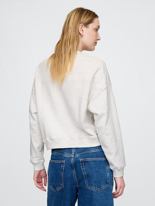 Gap Heavyweight French Terry Oversized Sweatshirt