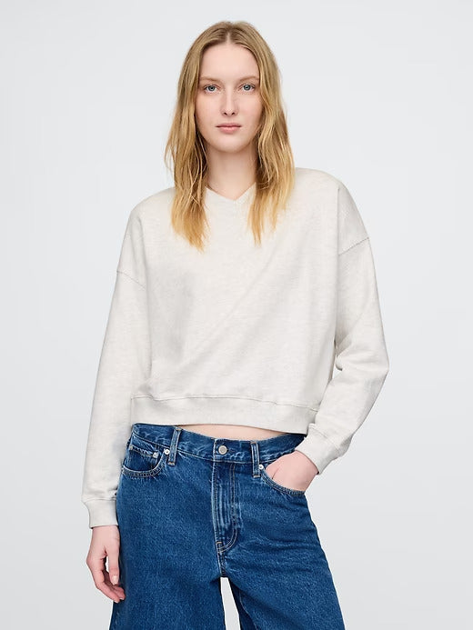 Gap Heavyweight French Terry Oversized Sweatshirt