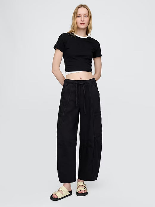 Gap Mid Rise UltraSoft Easy Horseshoe Jeans