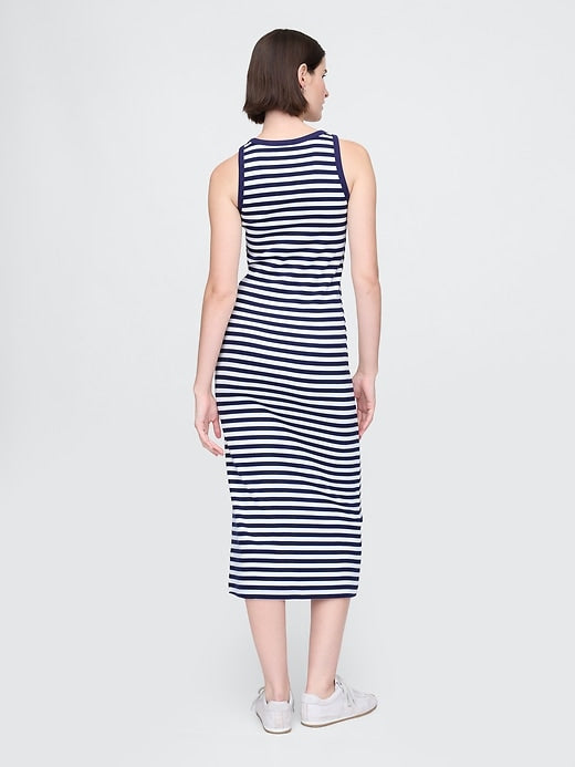 Gap Rib Midi Dress