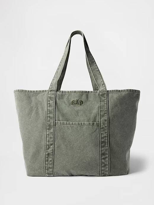 Gap Denim Stripe Tote Bag
