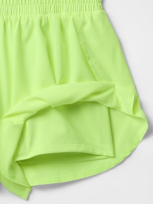 Gap Kids Recycled Butterfly-Hem Run Shorts