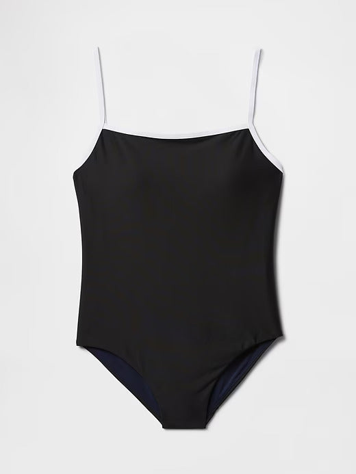 Gap Square-Neck One-Piece Swimsuit