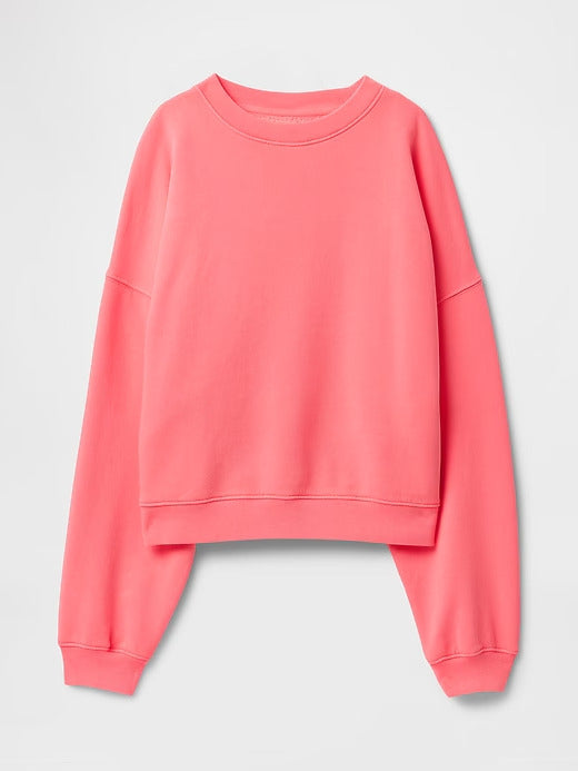 Gap VintageSoft Wedge Crewneck Sweatshirt