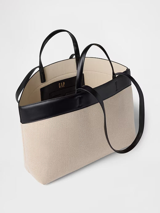 Gap East-West Canvas Tote Bag