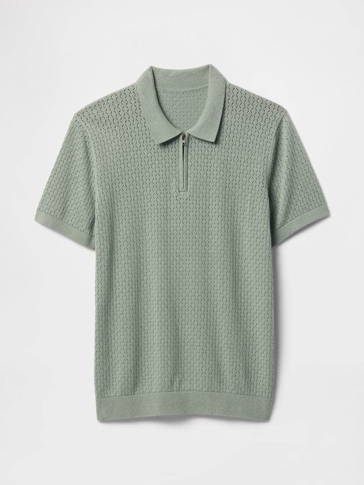 GAP Crochet Polo Shirt