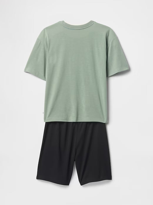 Gap Kids Recycled PJ Short Set