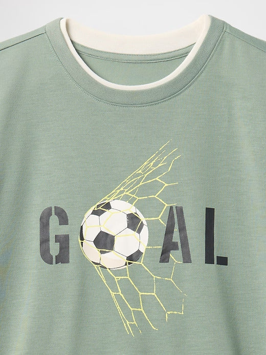 Gap Kids Recycled PJ Short Set