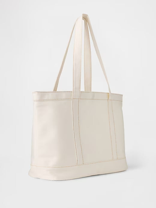 Gap Denim Stripe Tote Bag