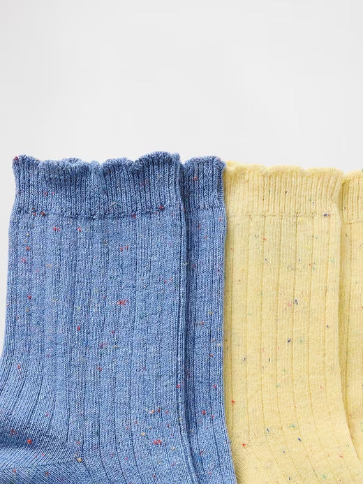Gap Confetti Half Crew Socks (2-Pack)