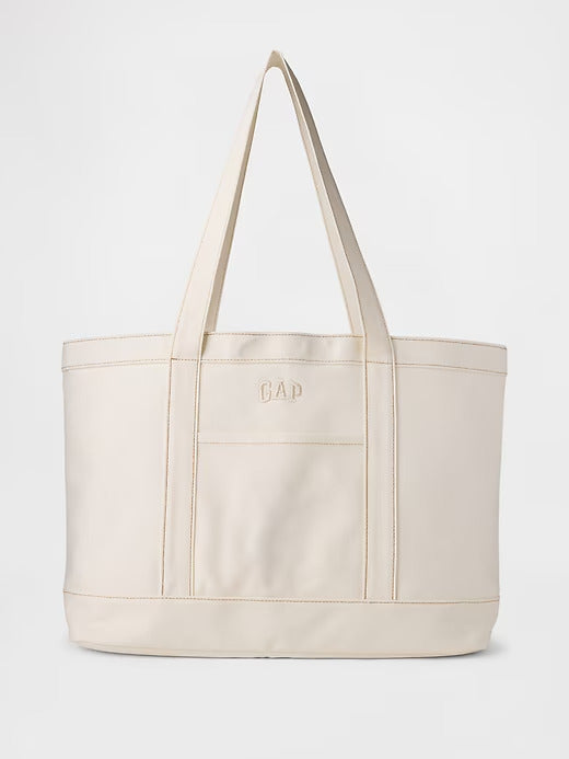 Gap Denim Stripe Tote Bag