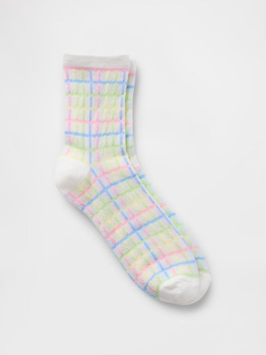 Gap  Sheer Half Crew Socks