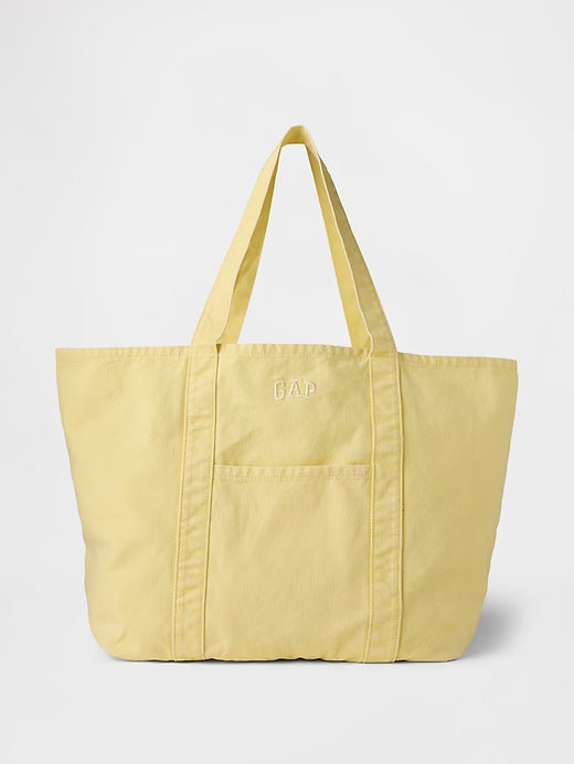 Gap Denim Stripe Tote Bag