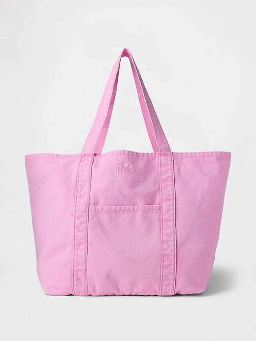 Gap Denim Stripe Tote Bag