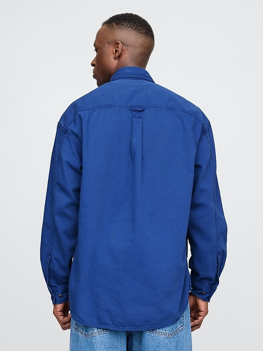 Gap UltraSoft Denim Big Shirt