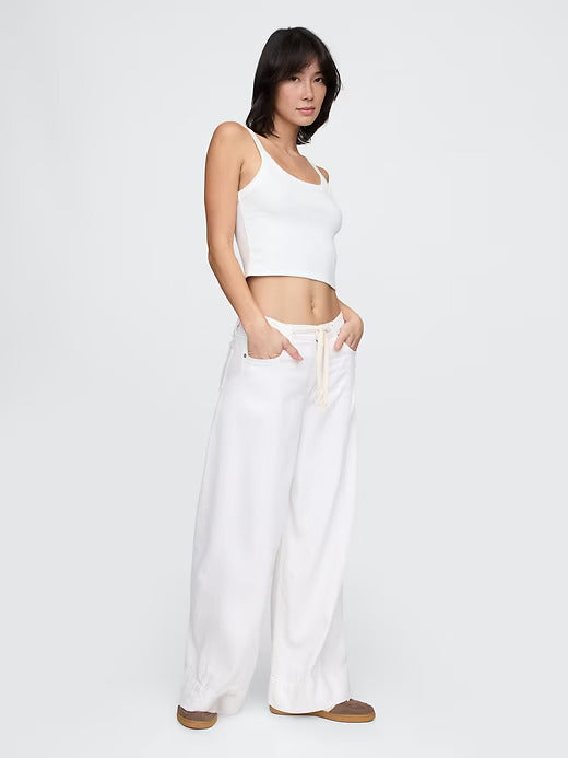 Gap Mid Rise UltraSoft Baggy Jeans