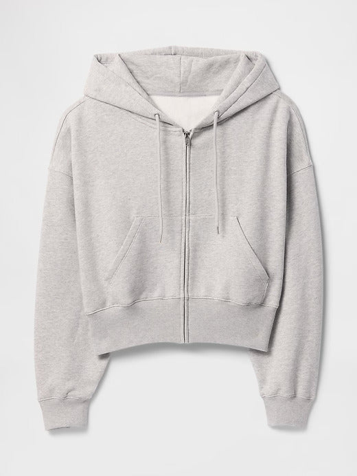 Gap VintageSoft Full-Zip Wedge Hoodie