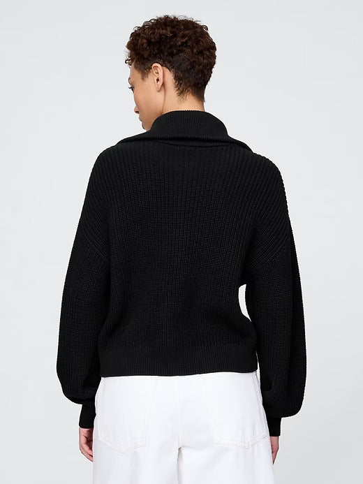 Gap 100% Cotton Half-Zip Pullover Sweater