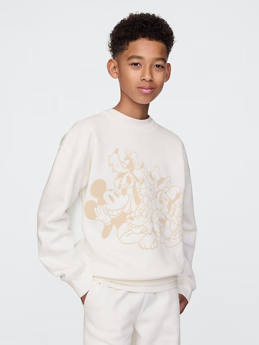 Gap × Disney Kids VintageSoft Logo Sweatshirt