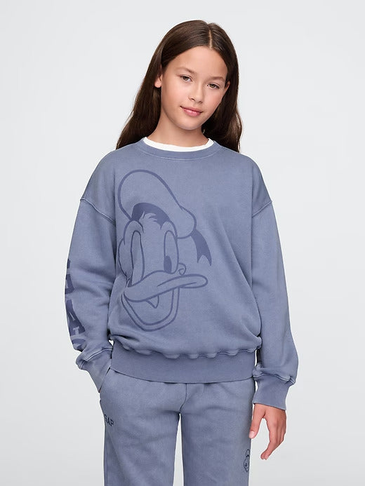 Gap × Disney Kids VintageSoft Logo Sweatshirt