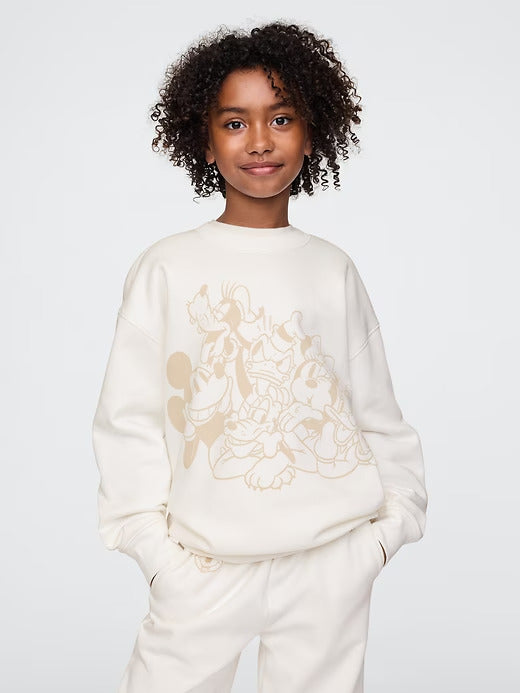 Gap × Disney Kids VintageSoft Logo Sweatshirt