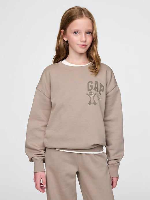 Gap × Disney Kids VintageSoft Logo Sweatshirt