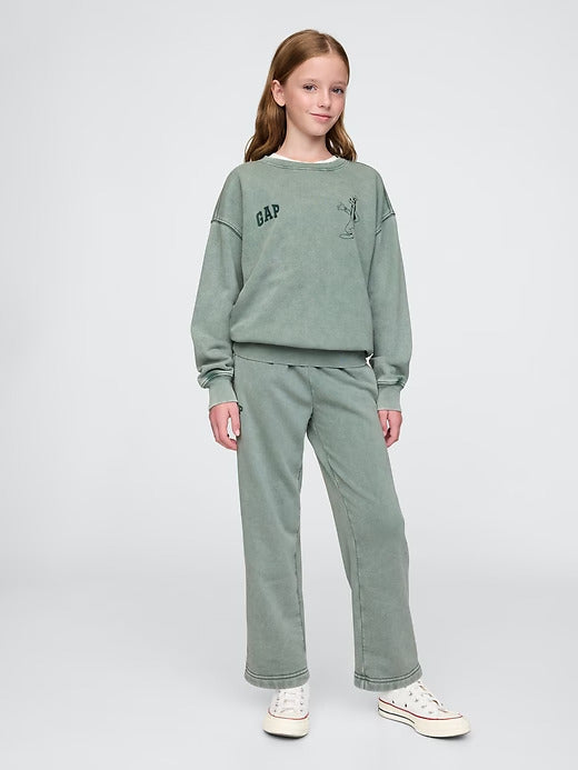 Gap × Disney Kids VintageSoft Logo Sweatpants