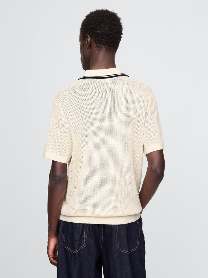 GAP Johnny-Collar Sweater
