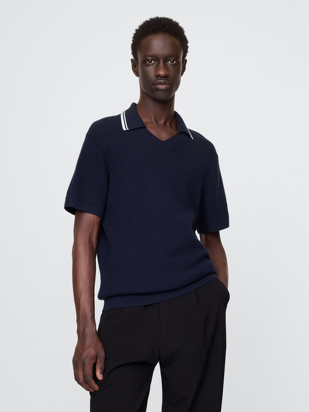 GAP Johnny-Collar Sweater