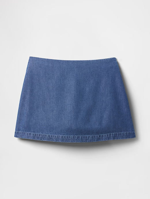 Gap UltraSoft Denim Mini Skort