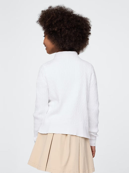 Gap Kids Organic Cotton Uniform Cardigan