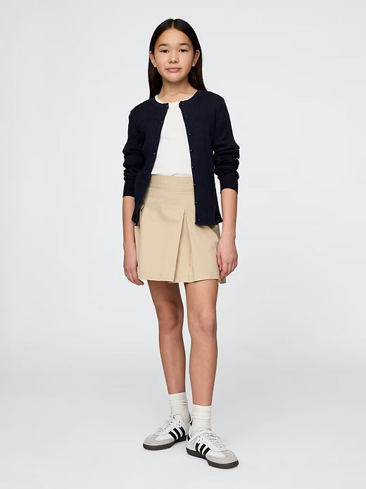 Gap Kids Organic Cotton Uniform Cardigan