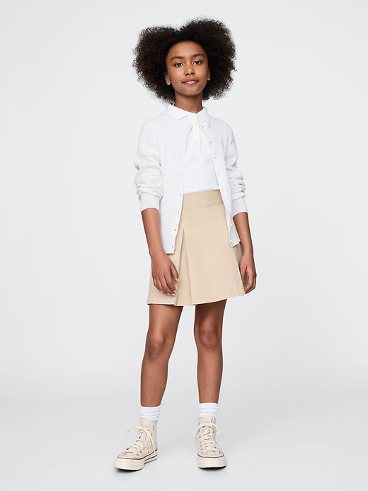 Gap Kids Organic Cotton Uniform Cardigan