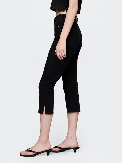 Gap High Rise Cropped Capri Jeans